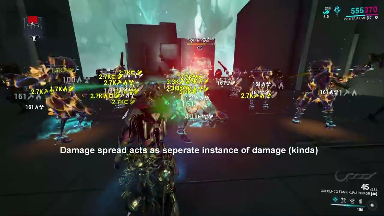 Secondary Irradiate seems pretty good (warframe)