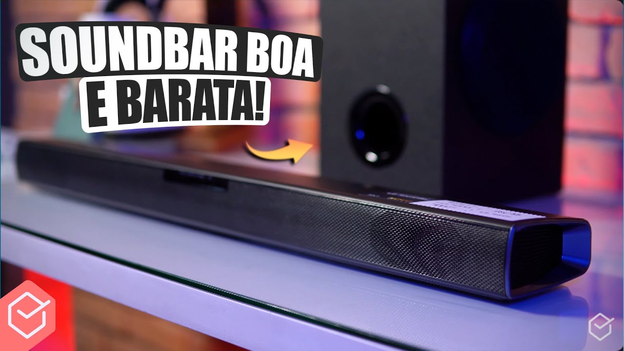 LG SQC1 // SOM DE CINEMA por menos de R$900!? 160W + SUBWOOFER