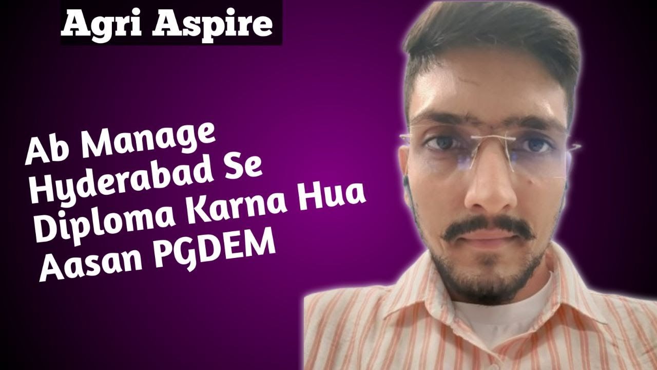 MANAGE HYDERABAD PGDAEM-MOOCs ONLINE COURSE DETAILED INFORMATION 2025