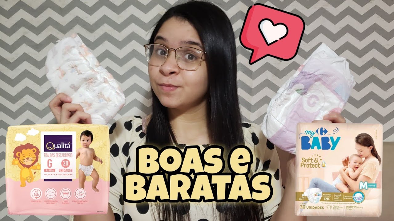 BATALHA DE FRALDAS : CARREFOUR❌EXTRA - FRALDA DE SUPERMERCADO É BOA?