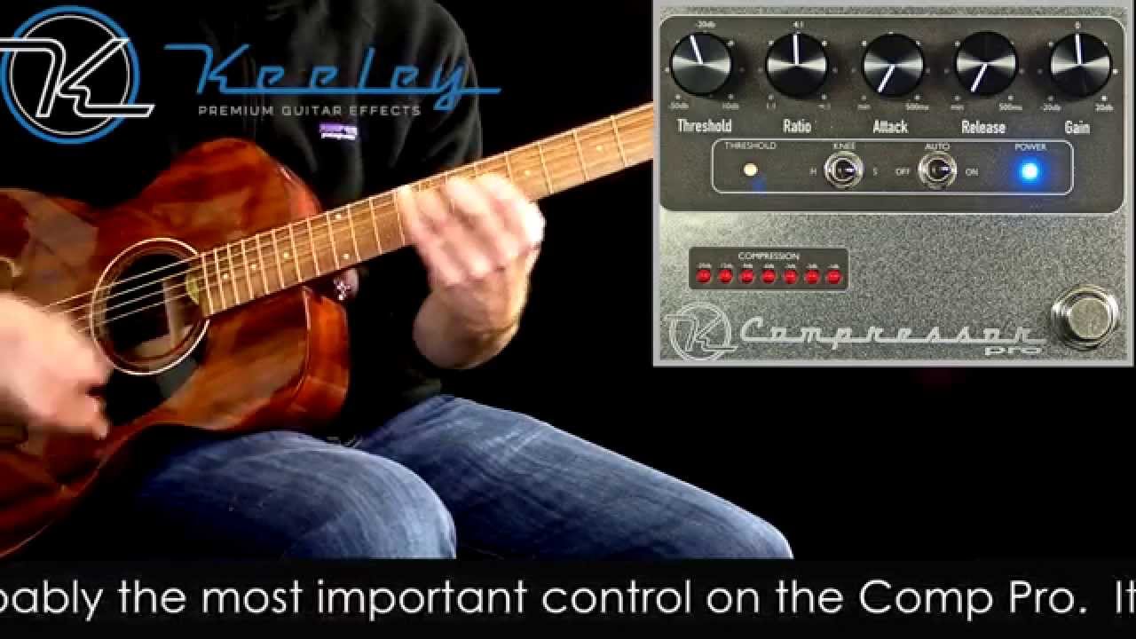 Keeley Compressor Pro On Acoustic