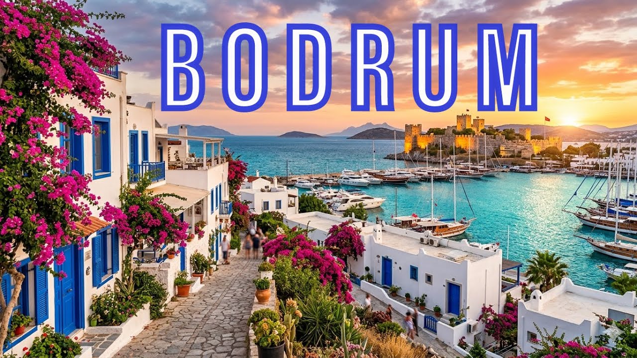 Bodrum 2024 Gezisi Baştan sona Bodrum - Walking Tour 4K #bodrum #walkingtour