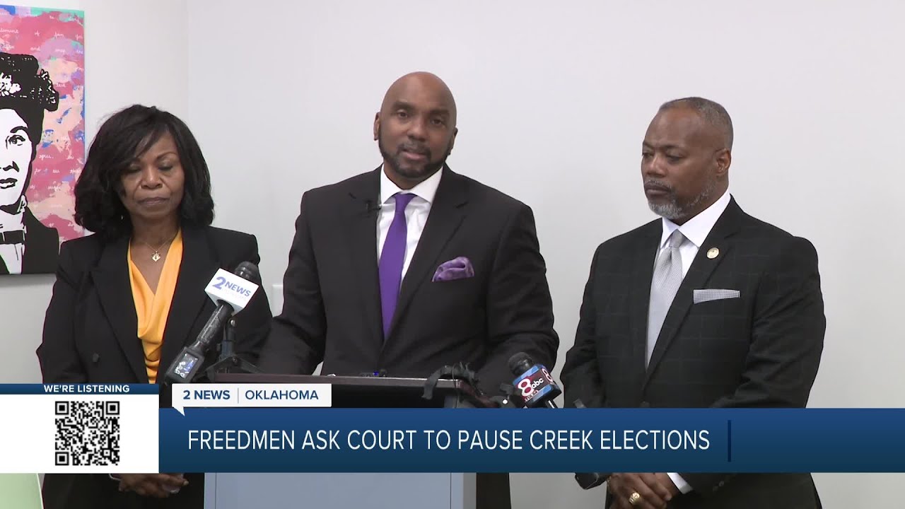 Creek Freedmen ask MCN Supreme Court to pause elections until Freedmen are enrolled