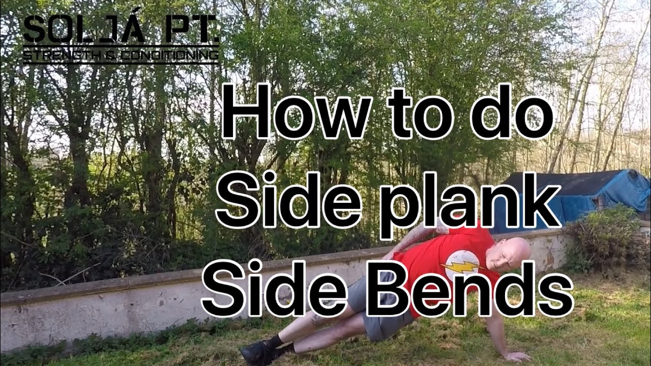 Solja PT - How to do Side Plank Side Bends 