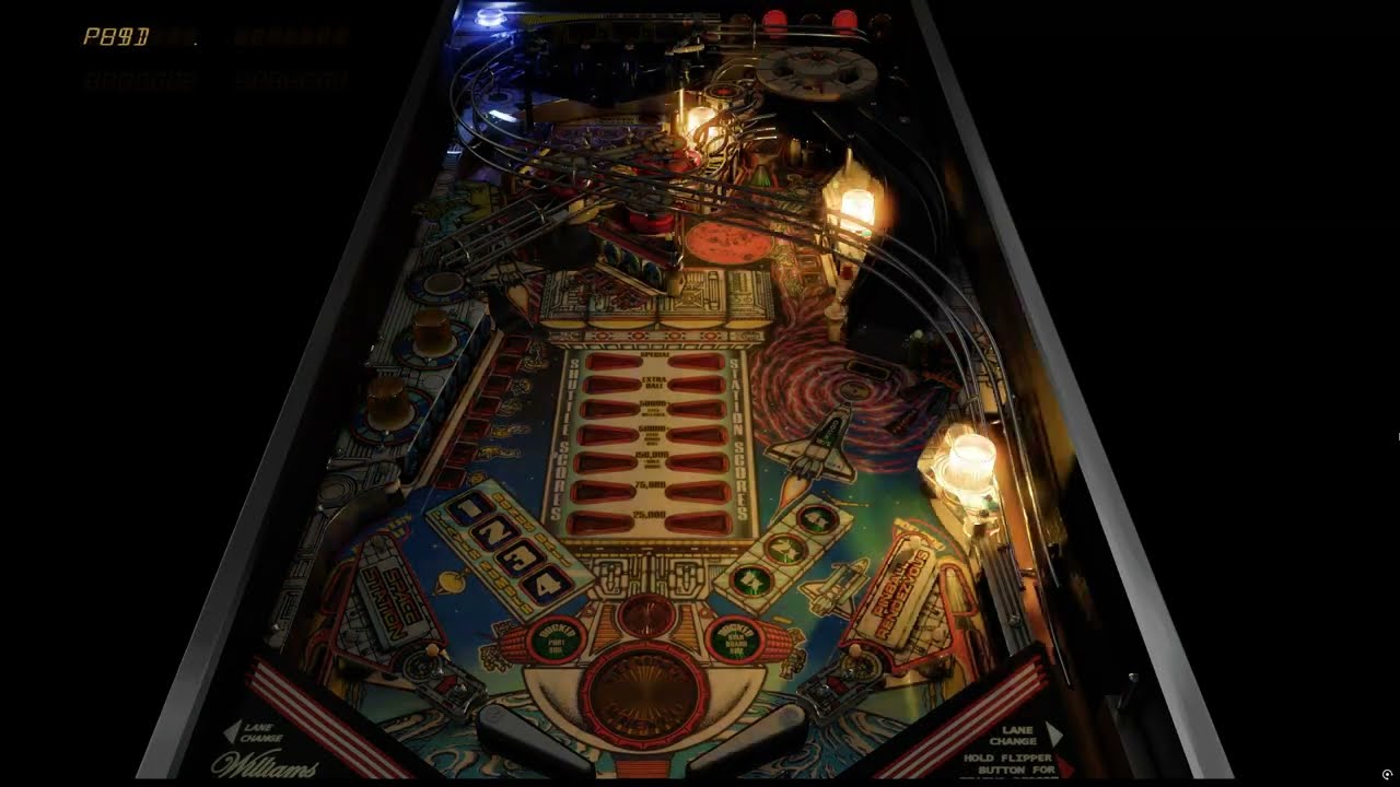Space Station (Williams 1987) 1.0 - VPW - Visual Pinball X / VPX - Rescue Jackpot!