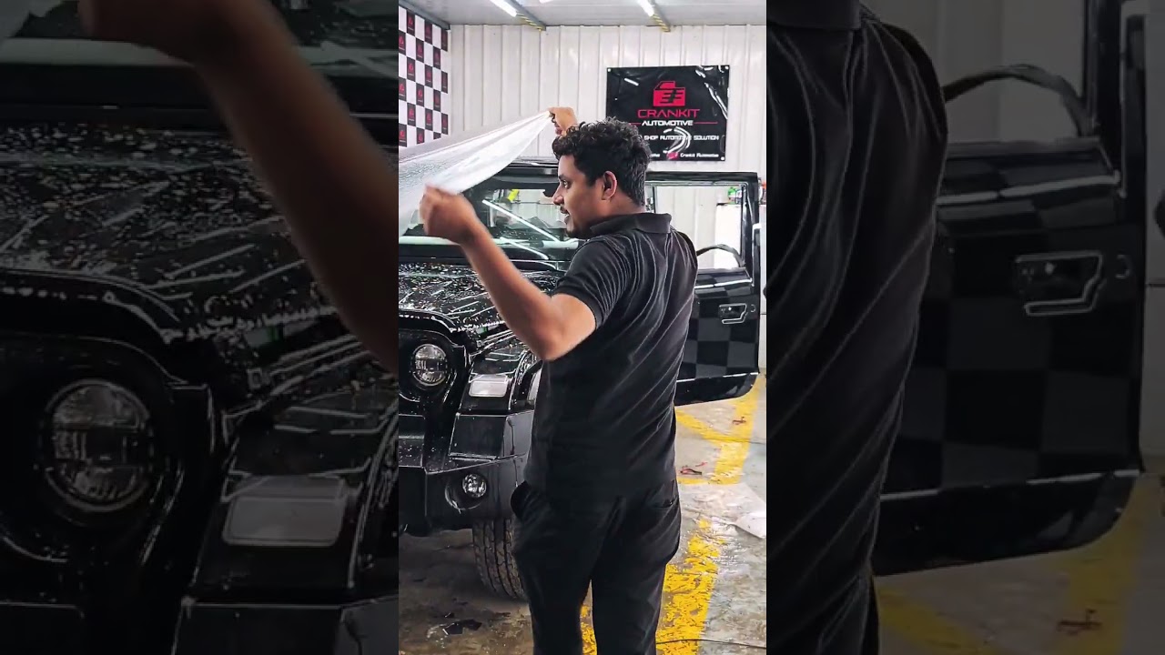 Paint Protection Film Pune | PPF Pune on Mahindra Thar | Car PPF Pune | PPF Coating Pune #ppf