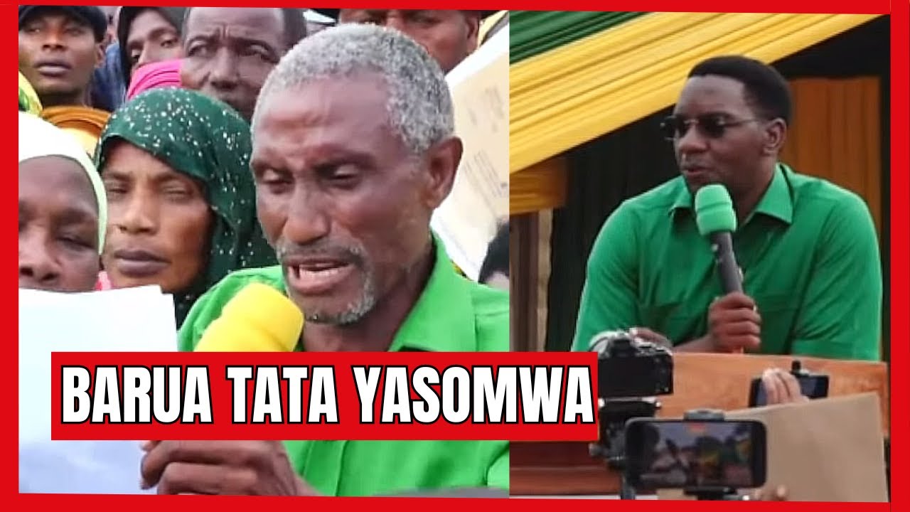 MAKONDA AMTAKA MZEE ASOME BARUA / SAKATA LA ARIDHI KIZUNGUMKUTI