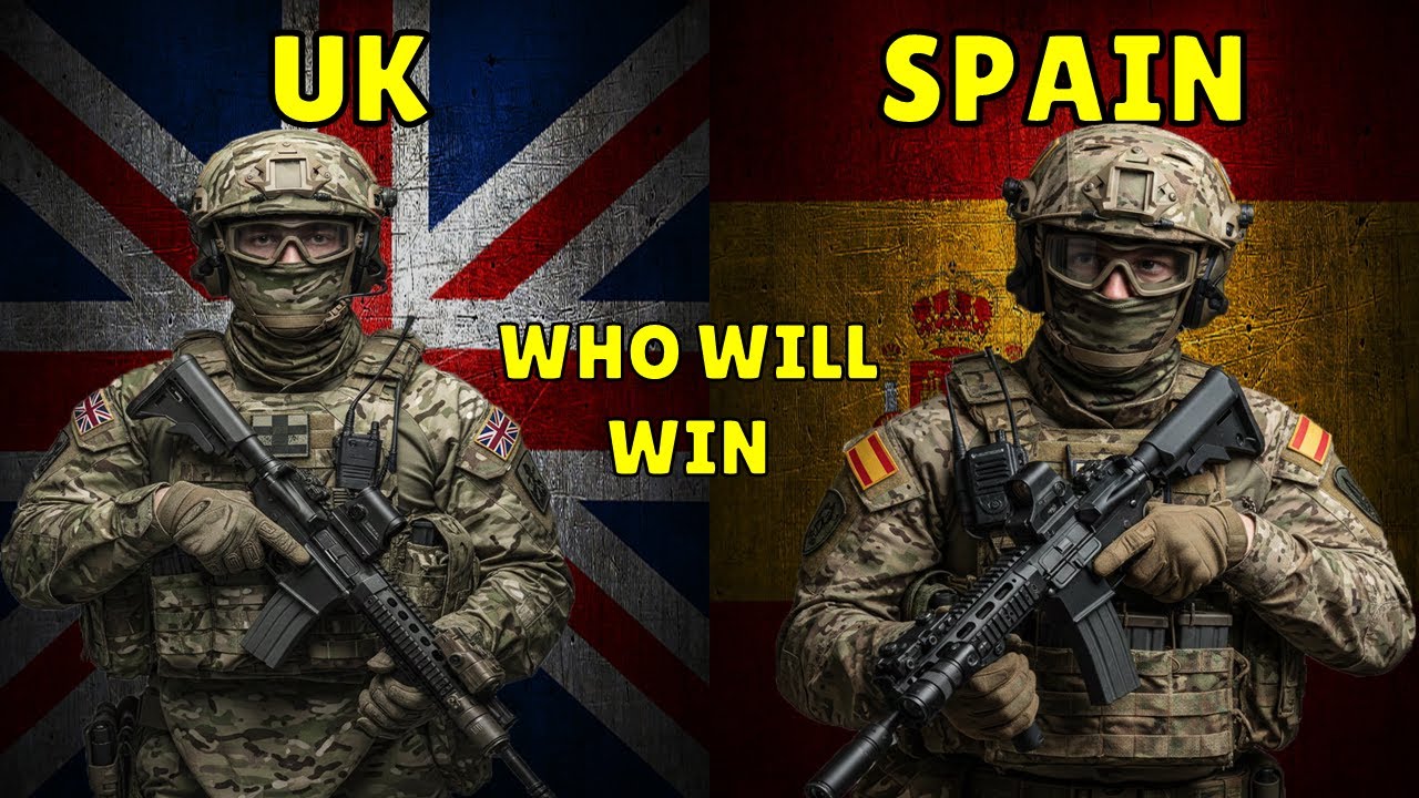 UK vs Spain: Military Power Comparison 2026