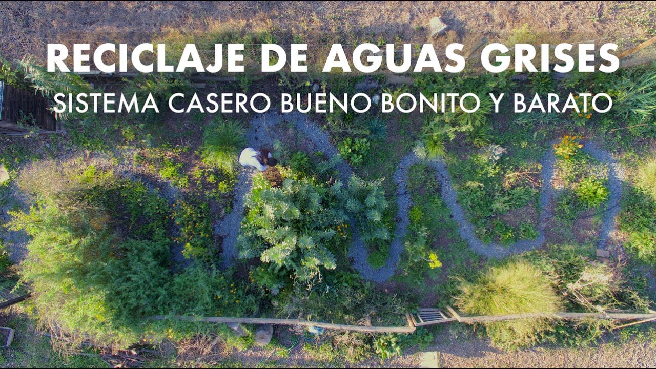 Así lo hicimos! Reciclaje de #AguasGrises! #SistemaCasero Bueno, Bonito y Barato!