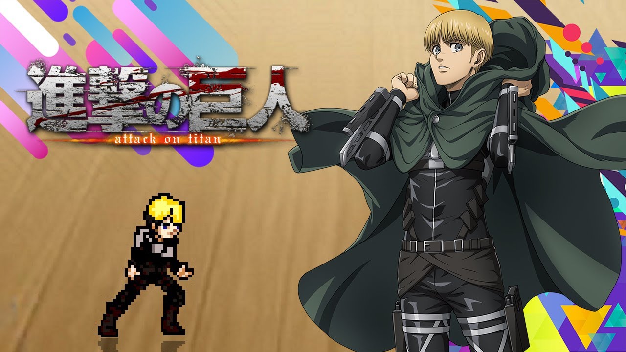 Mugen char Armin Timeskip feito por BRuhha