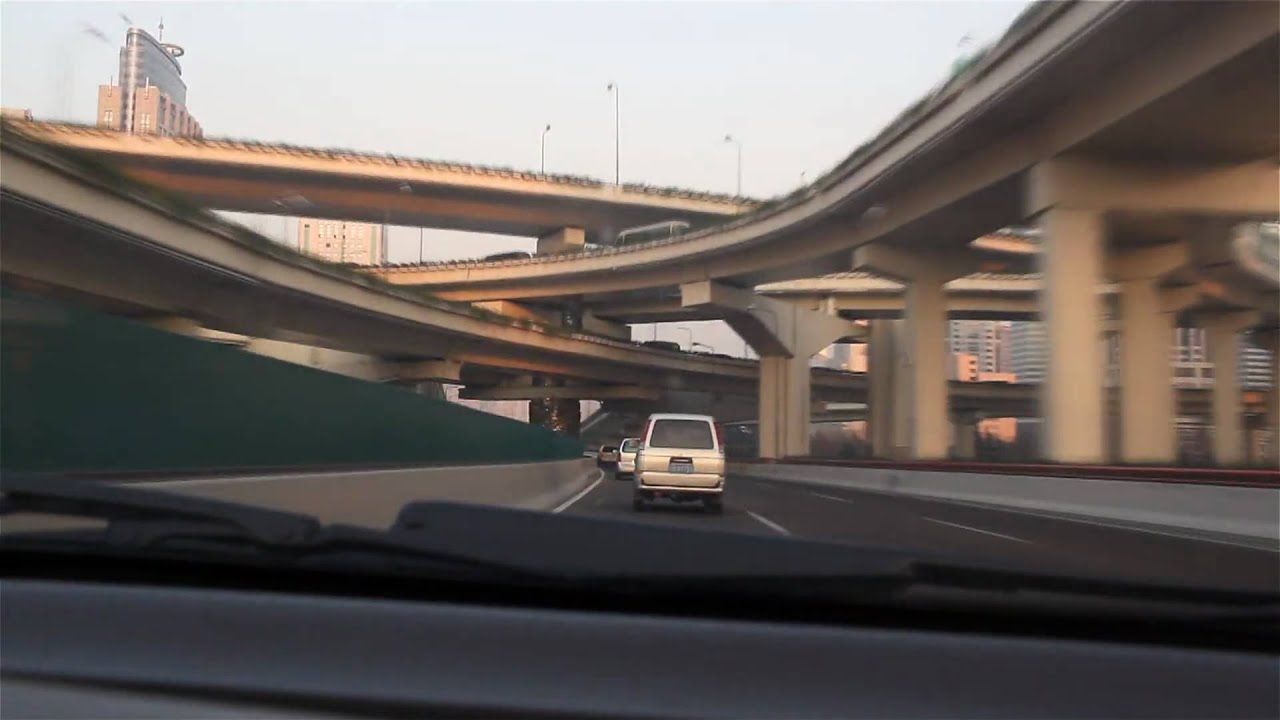Driving in Shanghai 1080p HD