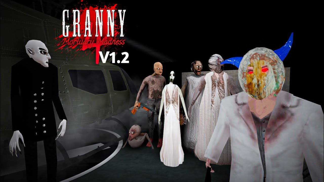 Granny 4 Mortuary Madness NEW UPDATE Download Link | Helicopter Escape