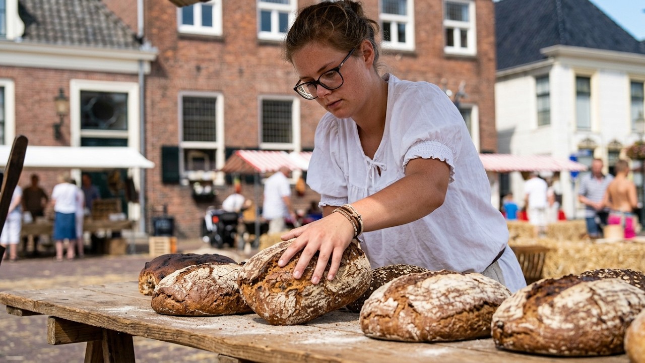 Middeleeuwse Coopluyden Markt in Appingedam 2013  HD