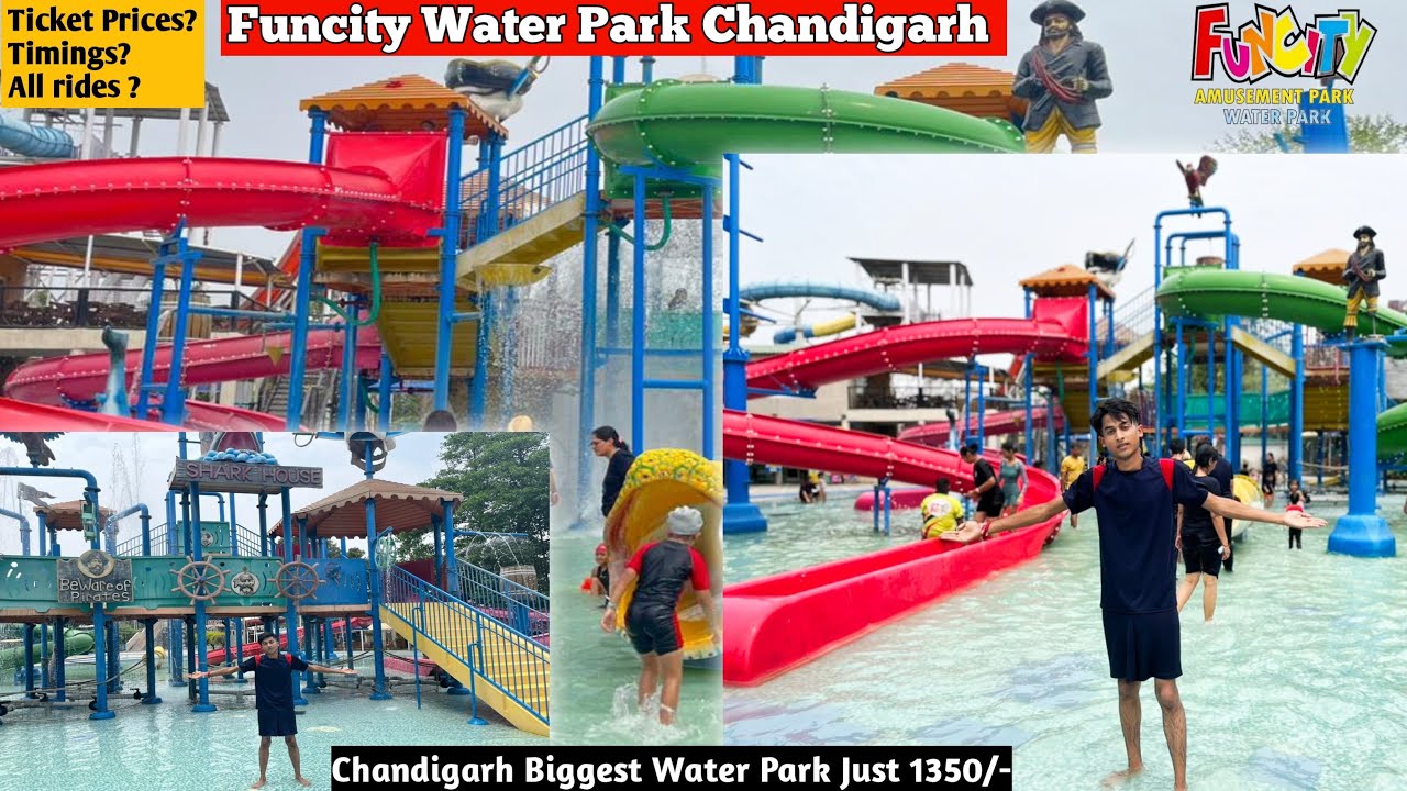 Funcity Water Park Chandigarh ticket prices 2024 + all rides - Fun city water park chandigarh