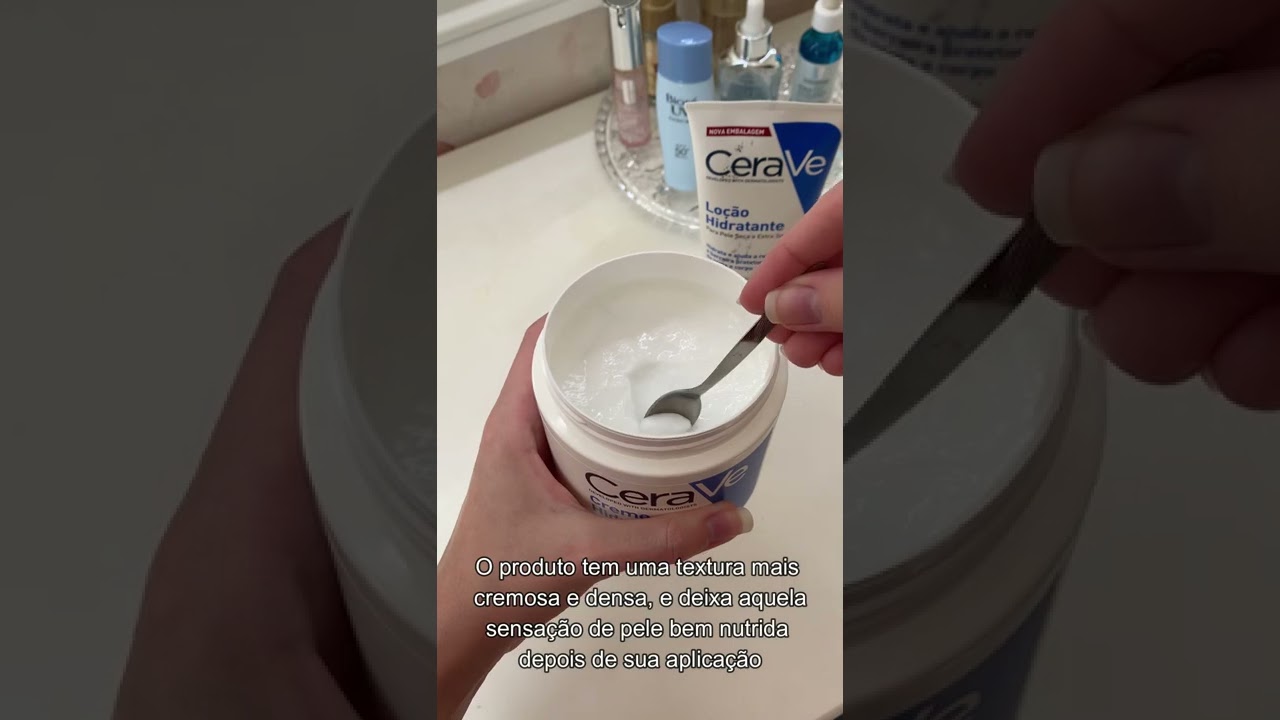 Diferen&ccedil;as entre o creme e a lo&ccedil;&atilde;o da Cerave!