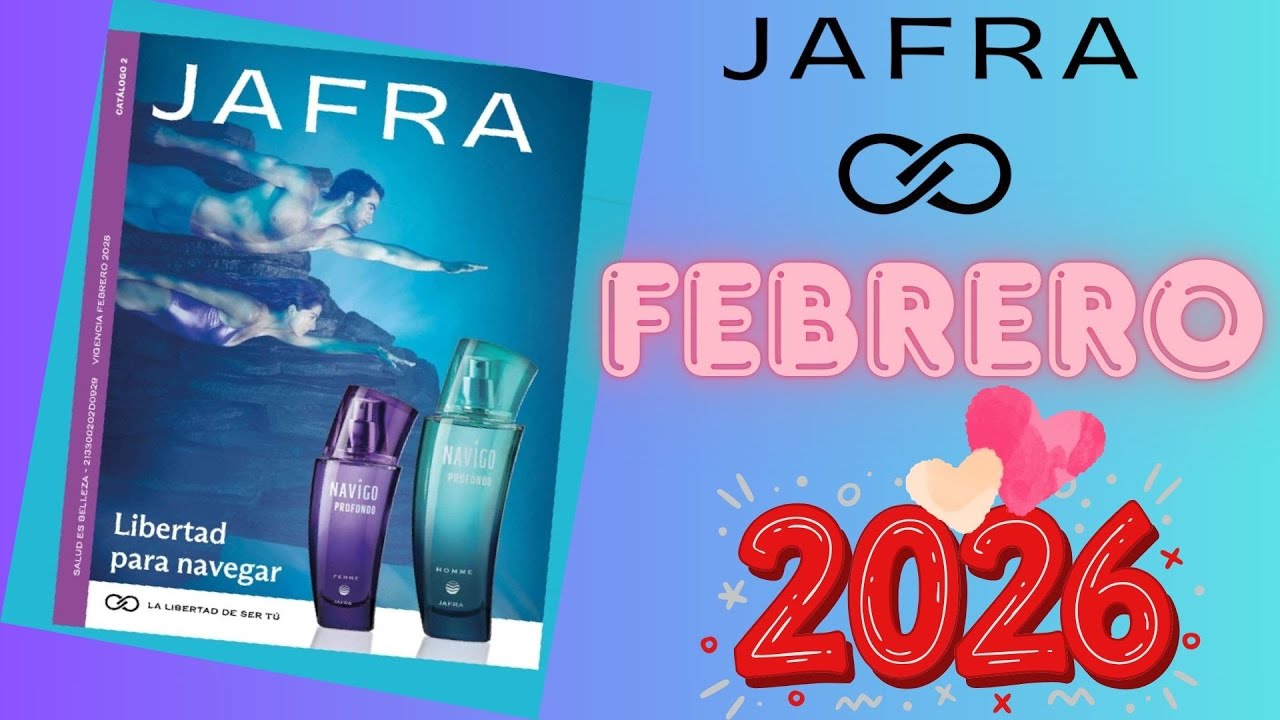 💘CATALOGO JAFRA FEBRERO 2026| Jafra Mexico| Jafra Oportunidades Febrero 2026| Promociones Jafra AMOR