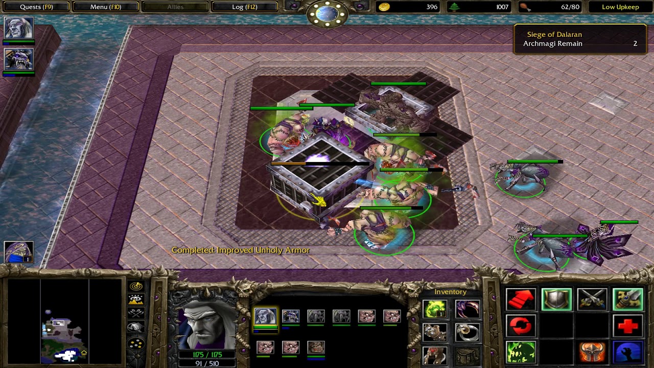 Warcraft 3 - Undead Campaign - Siege of Dalaran - Hard