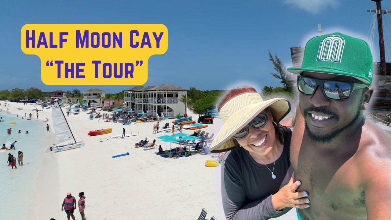 Full Tour of Carnival's Private Island: Exploring the Paradise of Half Moon Cay!
