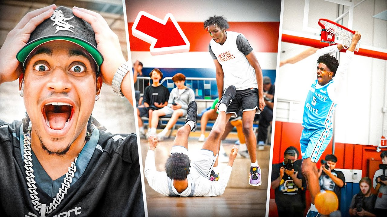 THIS AAU GAME FULL OF NBA PROSPECTS GOT HEATED FAST!