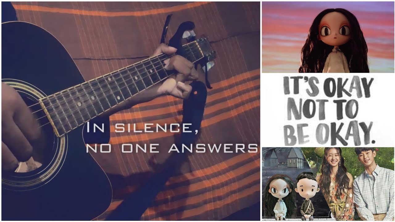 In Silence - It's Okay To Not Be Okay | Fingerstyle Guitar Cover | Jannet Suhh