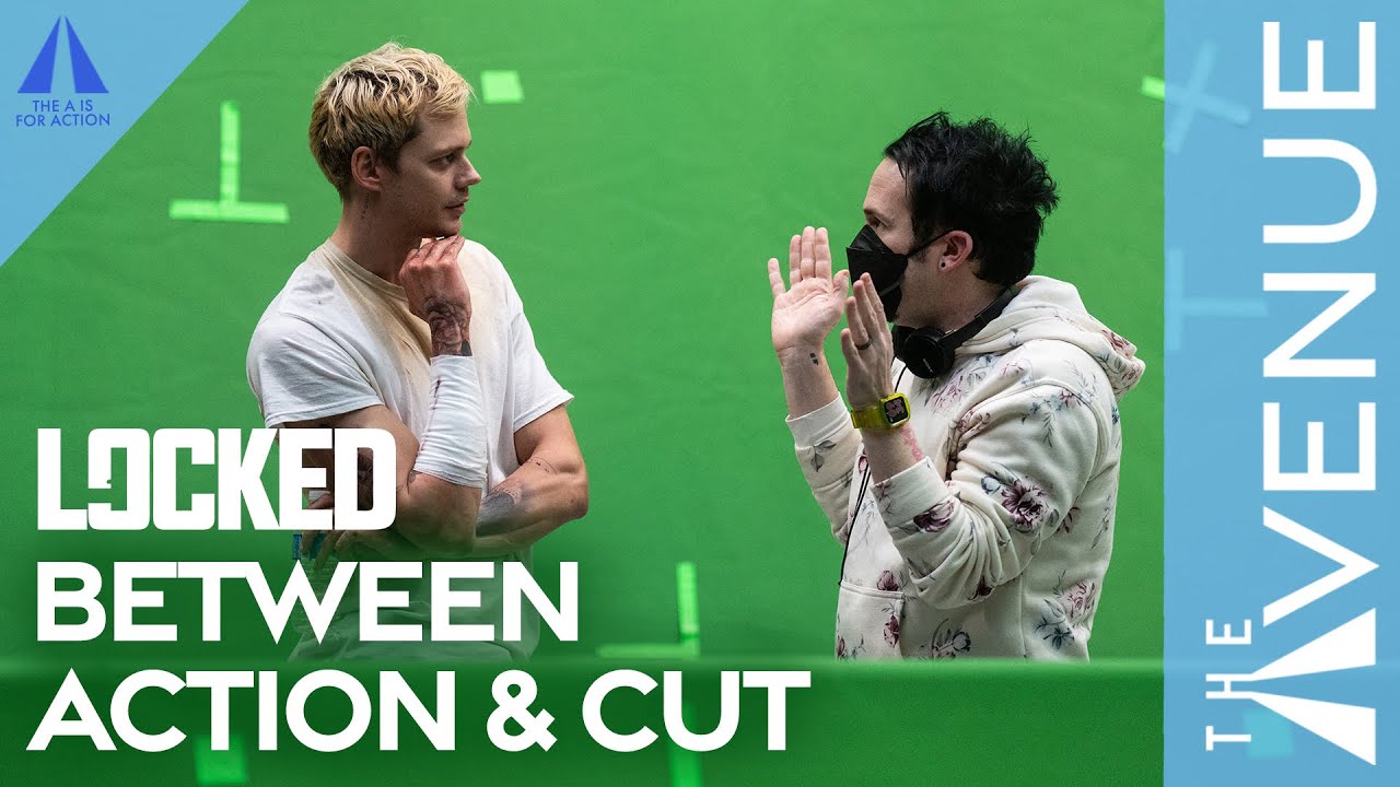LOCKED l BTS: Between Acton & Cut l Starring Bill Skarsgård and Anthony Hopkins l Buy or Rent it Now