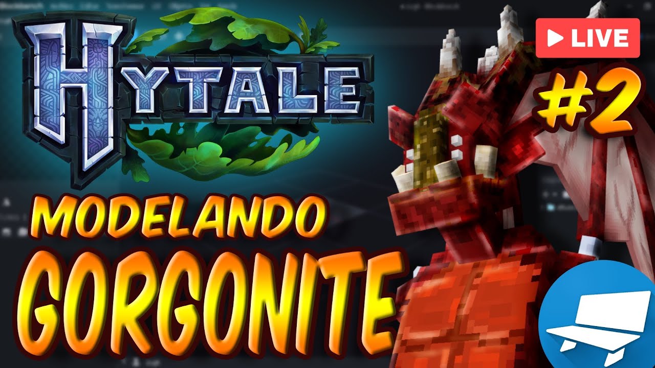 ☢️#2 MODELANDO PRIMER FINAL BOSS☢️ #hytale MI MOD EN #blockbench