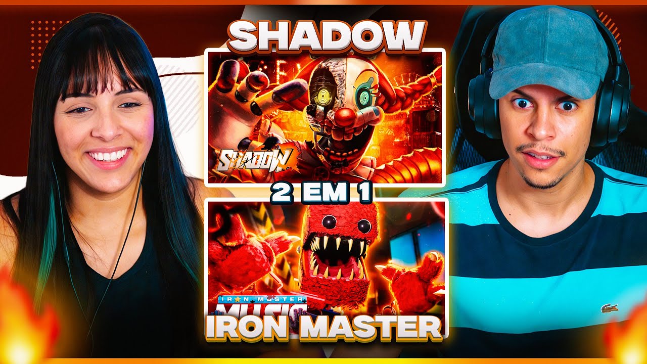 2 EM 1 IRON MASTER + OSHADOW: Quebra-Cabe&ccedil;a + M1DO M2DO MED&Oslash; | [Casal Jounin React] 🔥