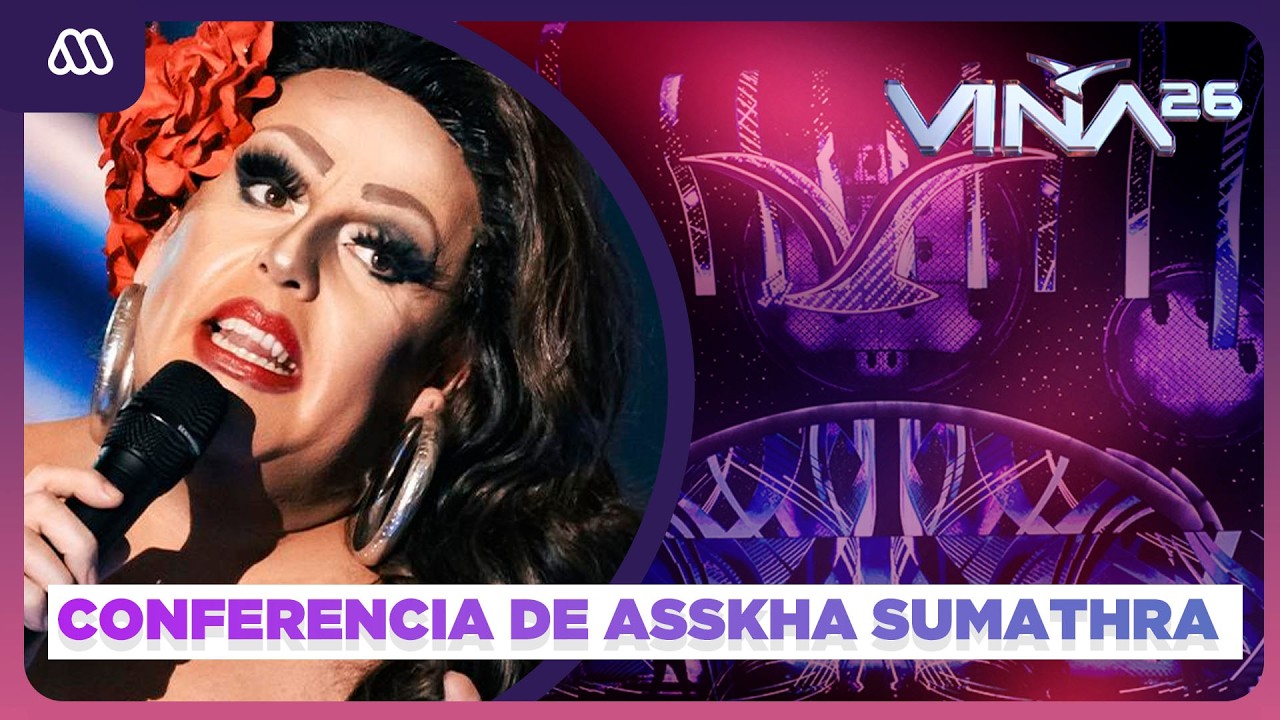 EN VIVO 🔴| Conferencia de Asskha Sumathra previo a debut en el Festival de Viña 2026