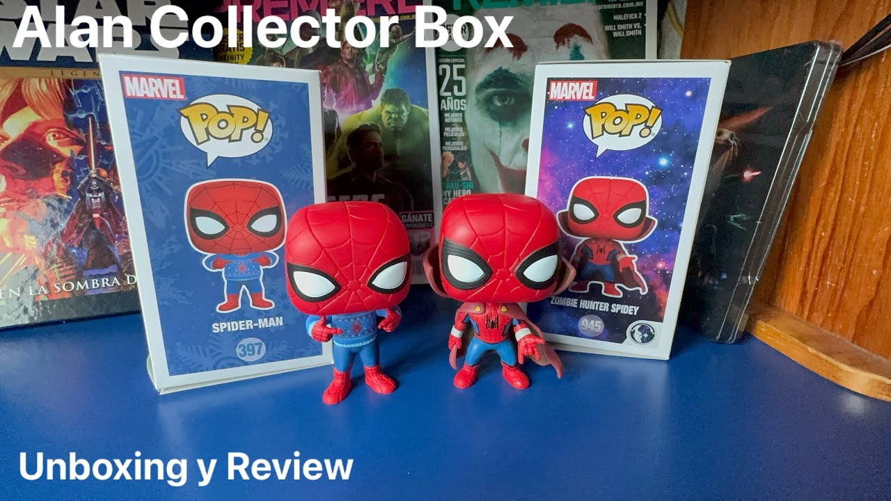 Funko Pop Spider-man / Navidad Spider-man & Zombie Hunter Spidey / Unboxing y Review 