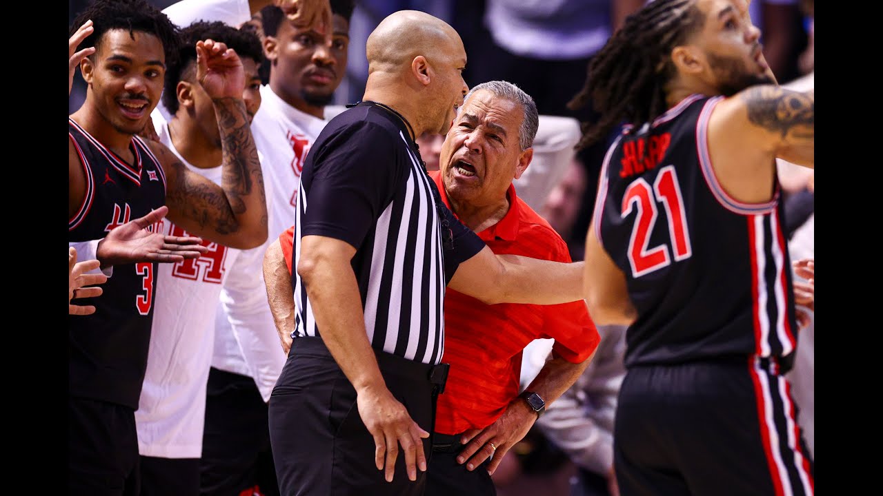 Men's Basketball | BYU vs. Houston | Kelvin Sampson, Milos Uzan, Emanuel Sharpe