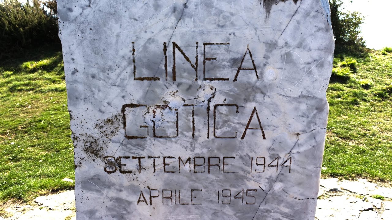 La LINEA GOTICA vista dal DRONE | La fine della Seconda Guerra Mondiale