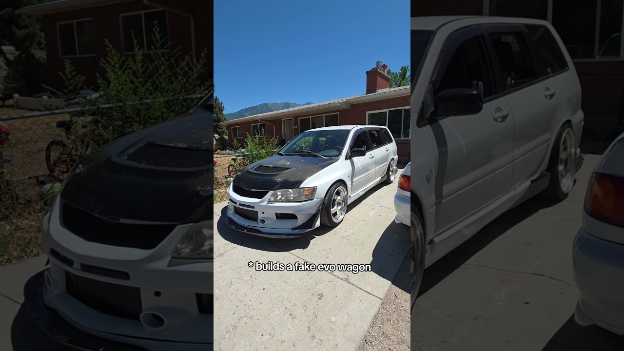 always have a solution ready 😉  #evowagon #ct9a #mitsubishievo