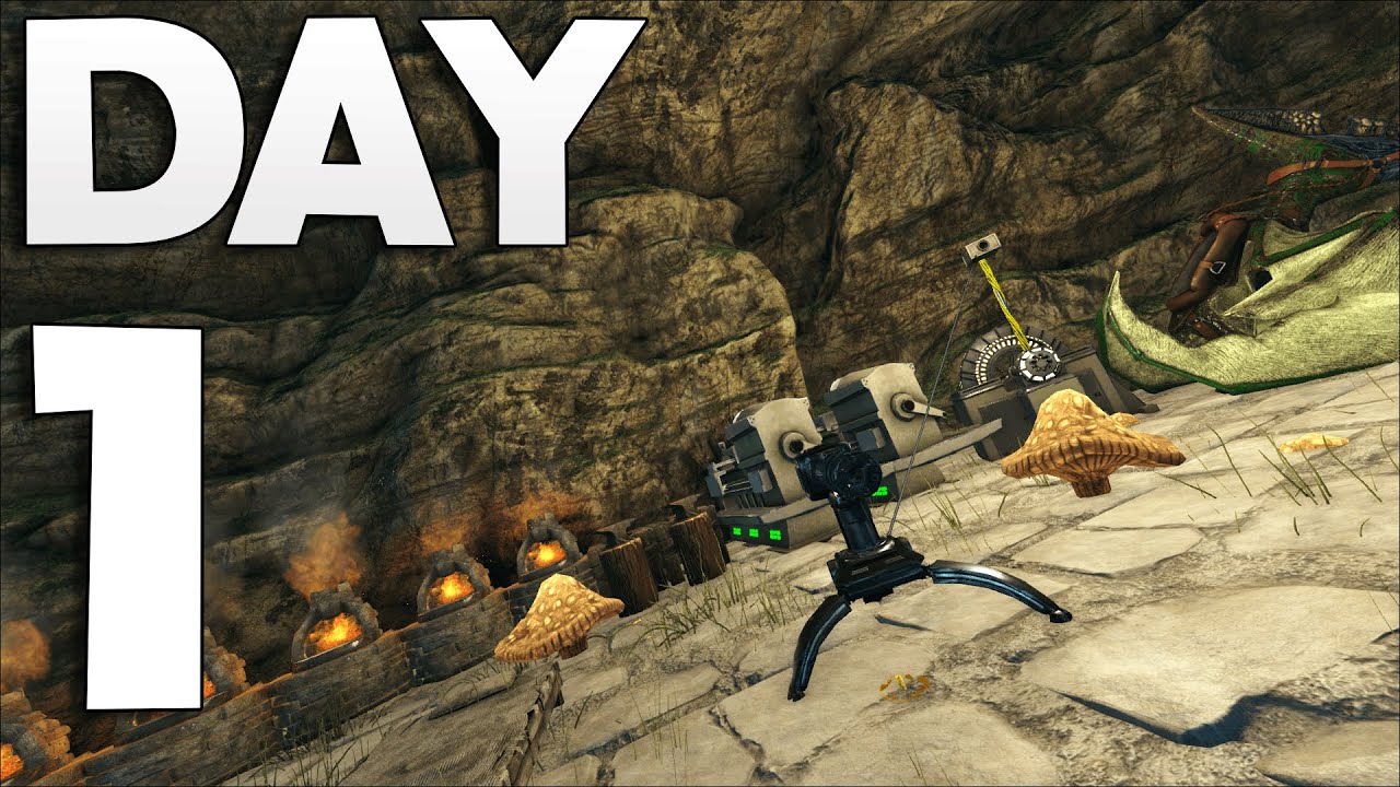 How a 20,000 Hour DUO Claims Pearl Cave Day 1 - ARK