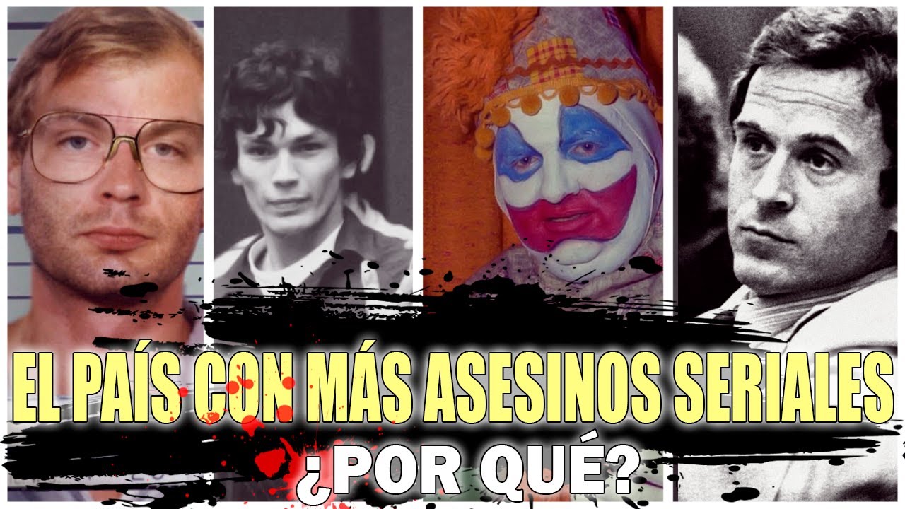 El PAÍS con MÁS ASESINOS en SERIE de la HISTORIA