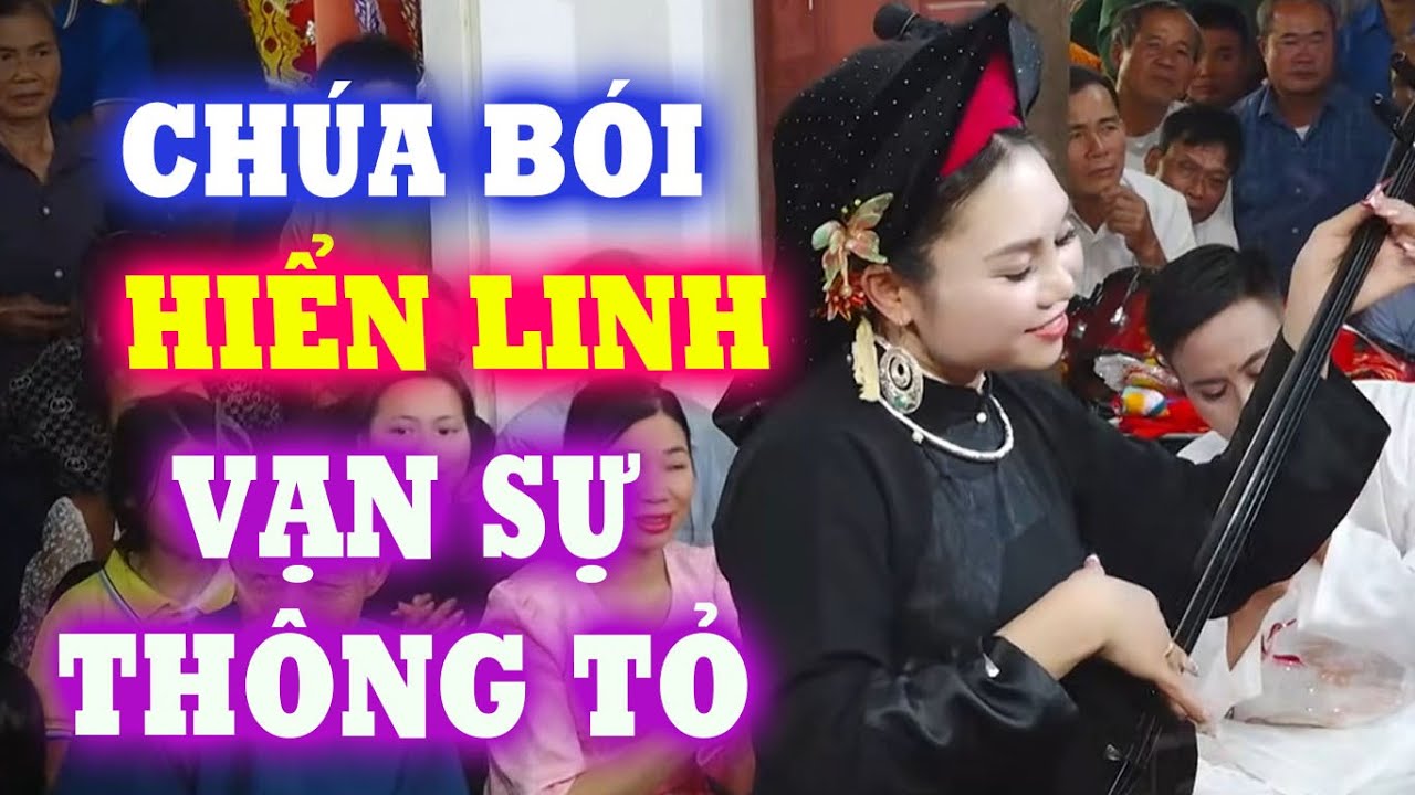 Ngất Ngây Tiếng Hát Văn Chúa Bói – Hà Ngọc Lan Hầu Đồng Xinh Đẹp, Duyên Dáng Nức Lòng