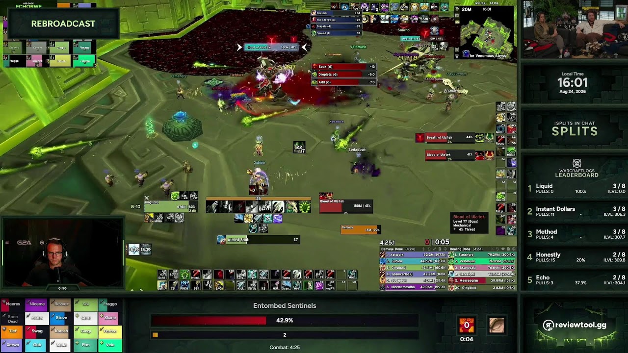 Echo Race to World First The Venomous Abyss: Midnight Season 2 | 24/7 Stream!