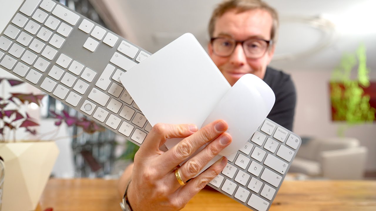 Genial! 1 Monat mit der Magic Maus und Apples Tastatur und Trackpad mit USB-C