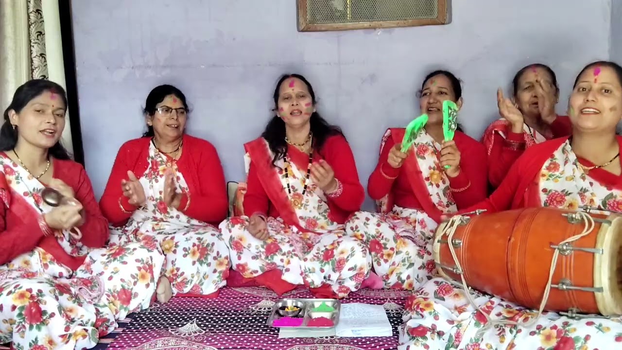 पिया♥️♥️होली में लादो गुलाल# Kumauni Holi#🌺🌺🌺♥️♥️