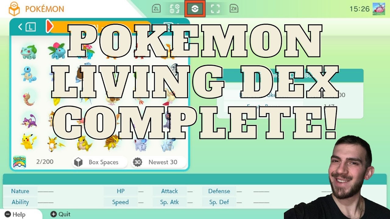 Complete Pokemon Home Living Dex In 2024!