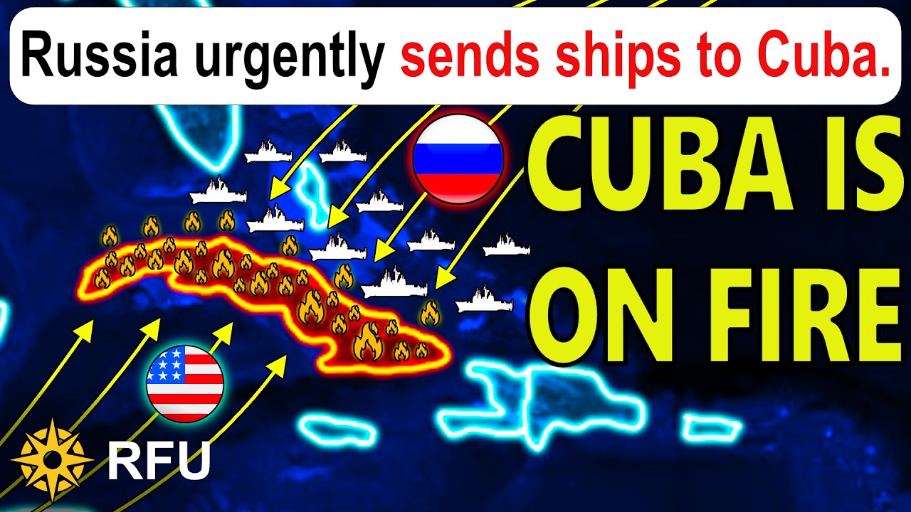 Tensions skyrocket: Russia sends ships with weapons and oil to Cuba