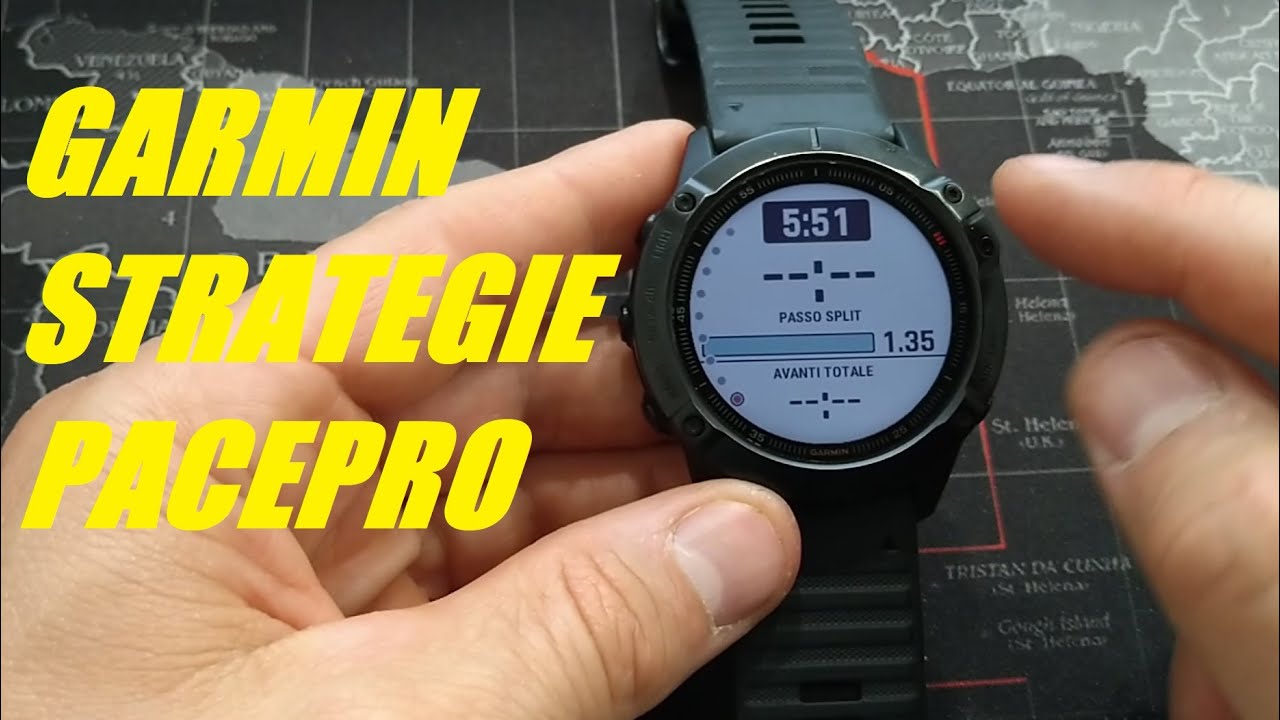 GARMIN PACEPRO - STRATEGIA UTILIZZO E CREAZIONE PERCORSO