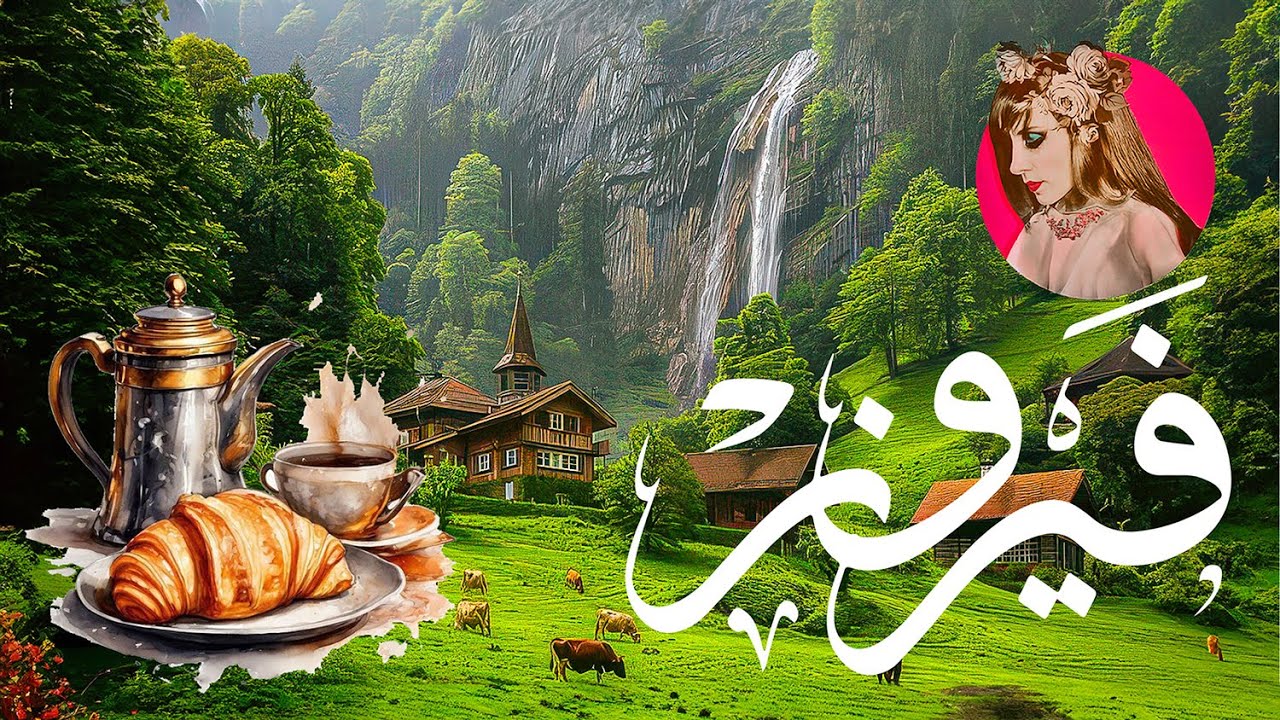 فيروزيات الصباح مع مناظر طبيعية |  Fairuz