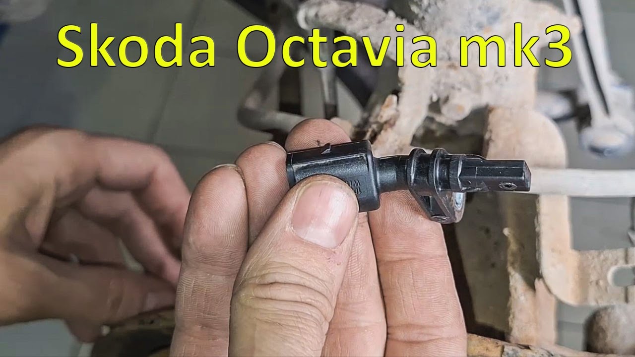 Front ABS Wheel Sensor Replacement - Skoda Octavia mk3