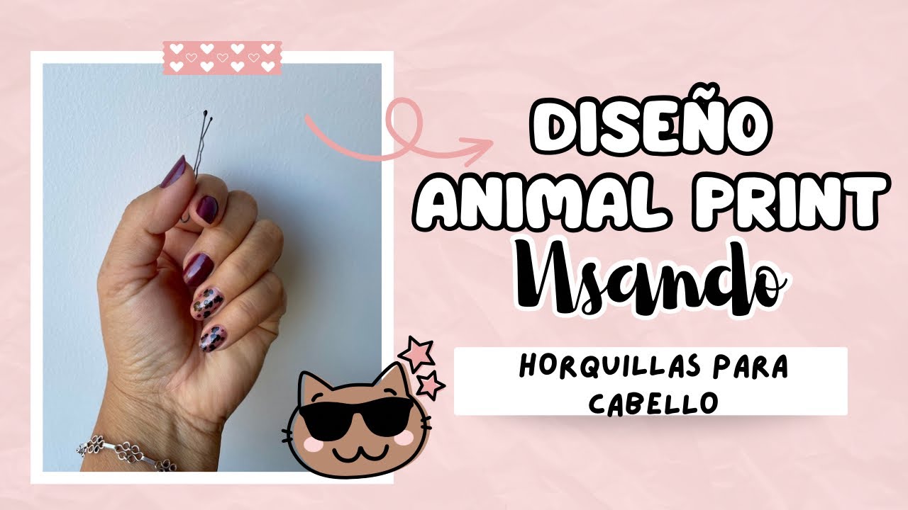 Hazte las uñas con un gancho de cabello