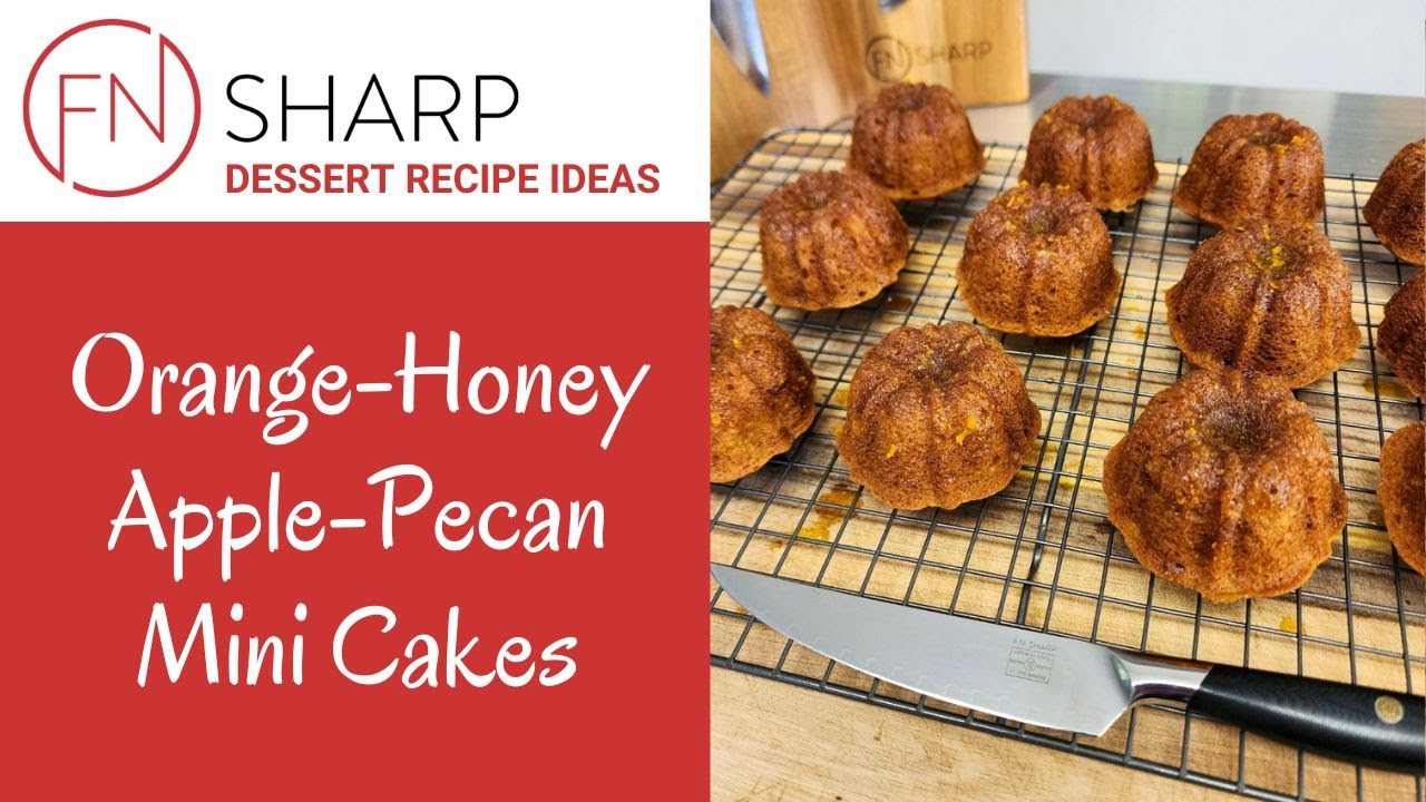 Рецепт мини-кексов со свежими яблоками | Рецепты F.N. Sharp