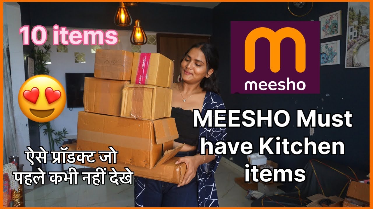 10 Best Must Have MEESHO Kitchen Items 10 Best Daily Use Kitchen Items | Anjali Jaiswal