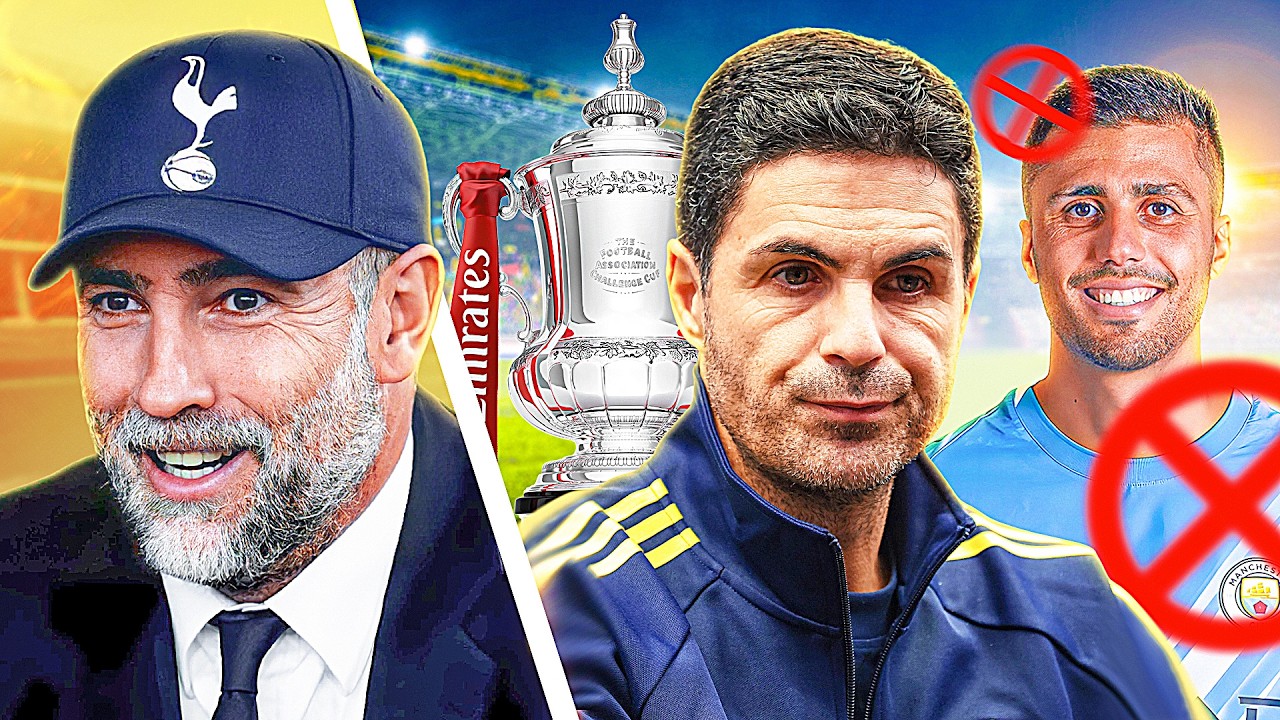 Tudor to Tottenham DONE! Rodri BANNED As Arsenal Start To Bottle? FA Cup Preview! | Live At 5