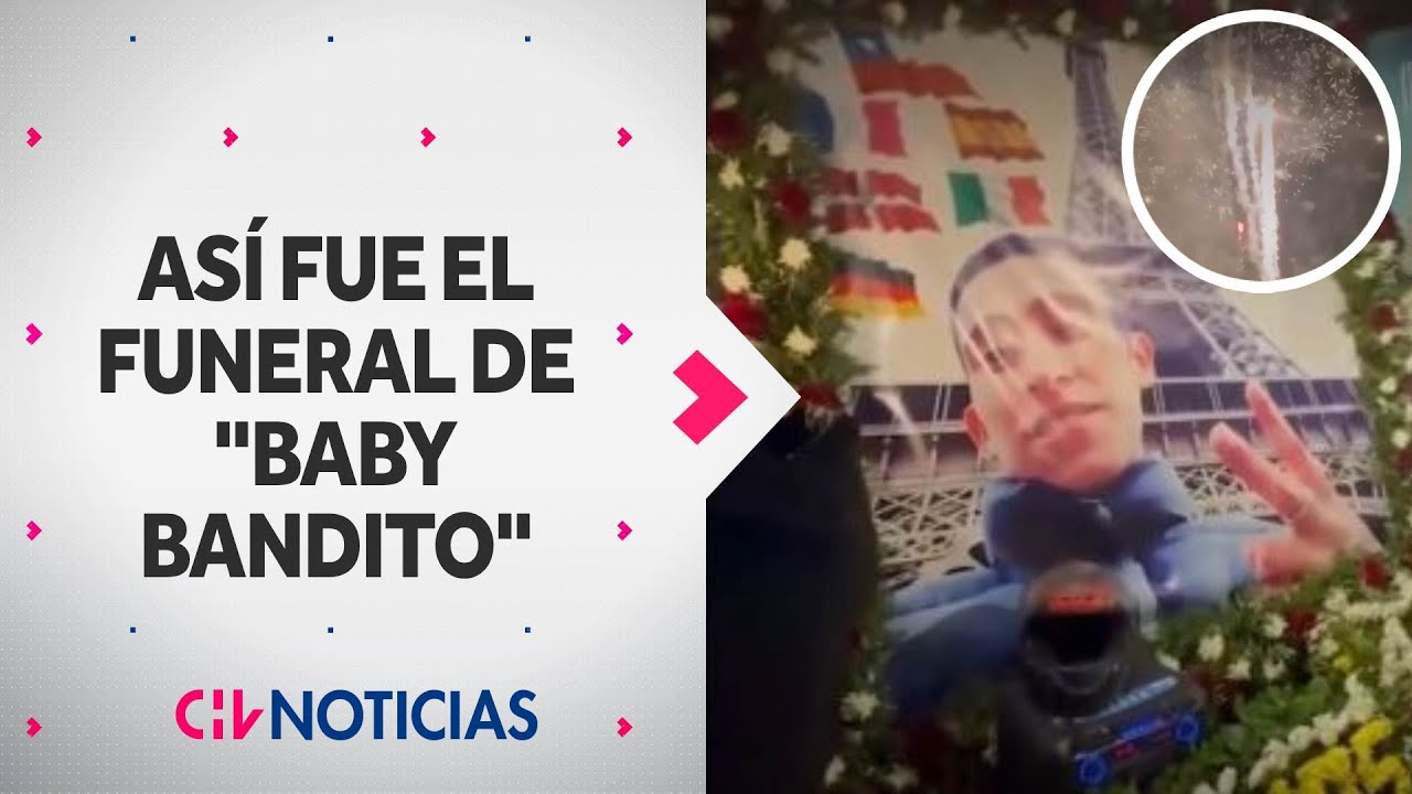 Con disparos y fuegos artificiales: Así fue el funeral de alto riesgo de “Baby Bandito”