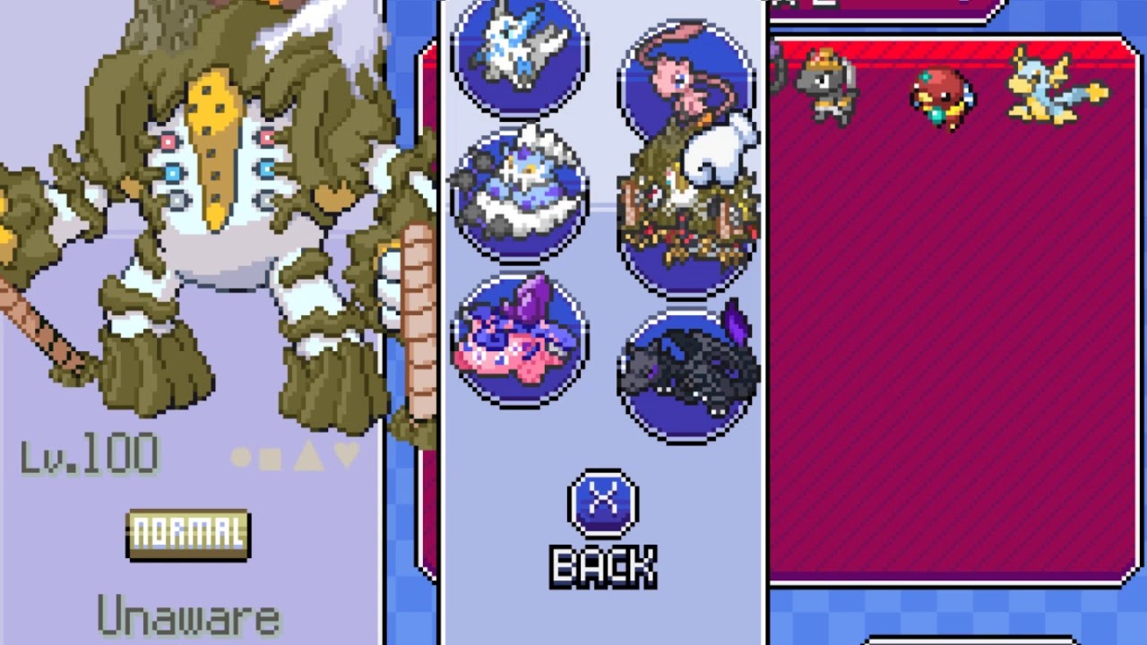 Pokemon Insurgence Catching Regigigas + Battling Mad Professor Maple