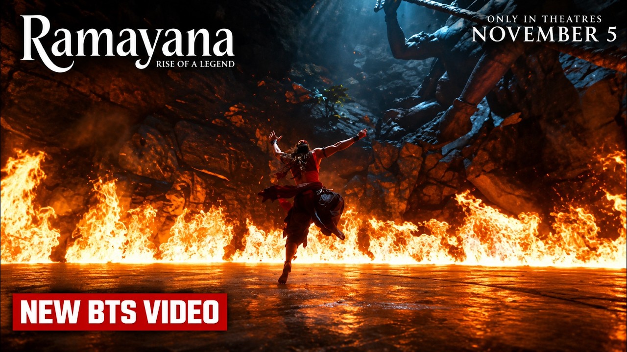 Ramayana Is Being Made on Another Level! | New BTS Video
